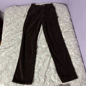 Dark Brown PacSun Corduroy Pants